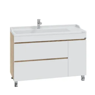 Напольная тумба под раковину Санта Марс 700423 120 см янтарный